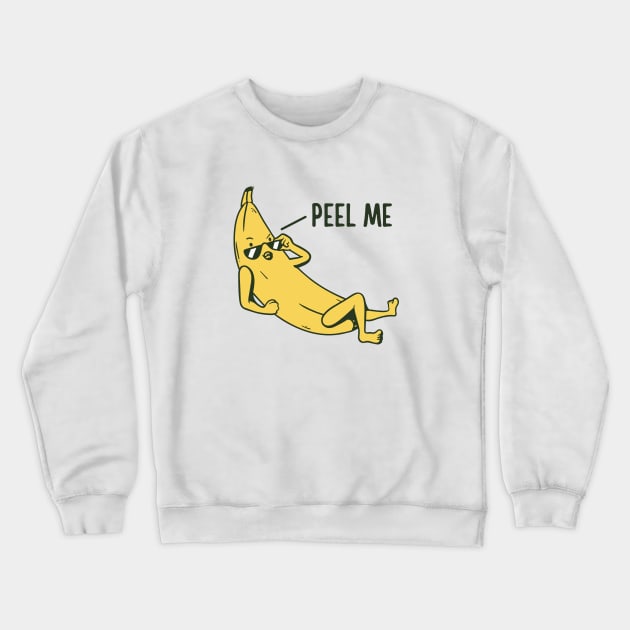 Peel Me Crewneck Sweatshirt by Bruno Pires